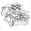 Kenmore 1554546720 top section and outer body parts diagram