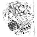 Kenmore 1554546720 oven parts diagram
