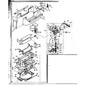 Kenmore 1106702701 wringer and wringer gear case assembly diagram