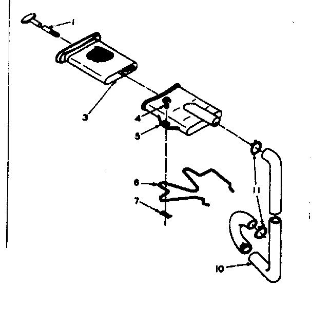 Kenmore 1106704252 filter assembly diagram