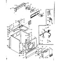Kenmore 1106707300 machine sub-assembly diagram