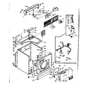 Kenmore 1106717501 machine sub-assembly diagram