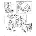 Kenmore 1106717501 bulkhead assembly diagram