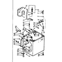 Kenmore 1106733409 cabinet parts diagram