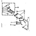 Kenmore 1106733409 filter assembly diagram