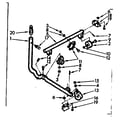 Kenmore 1106733409 caster assembly diagram