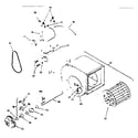 Kenmore 565618200 blower assembly diagram