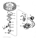 Craftsman 14356253 magneto (phelon f-3220-g) diagram