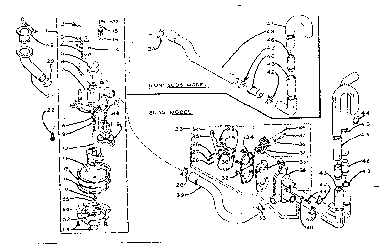 Kenmore 1106005300 water system diagram