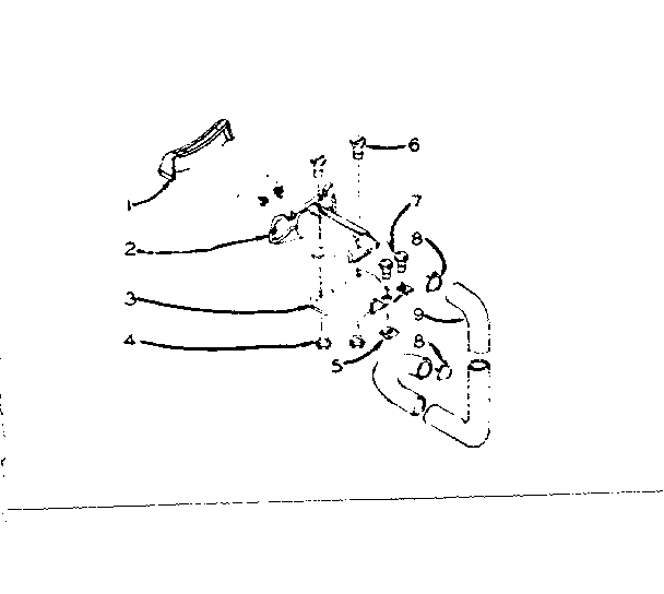 Kenmore 1106005300 filter assembly diagram