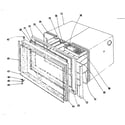 Kenmore 1019026660 oven section diagram