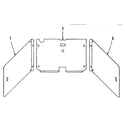 Kenmore 1019126641 oven liner accessory diagram
