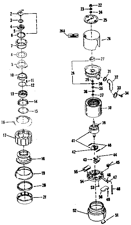 Kenmore 17565245 replacement parts diagram