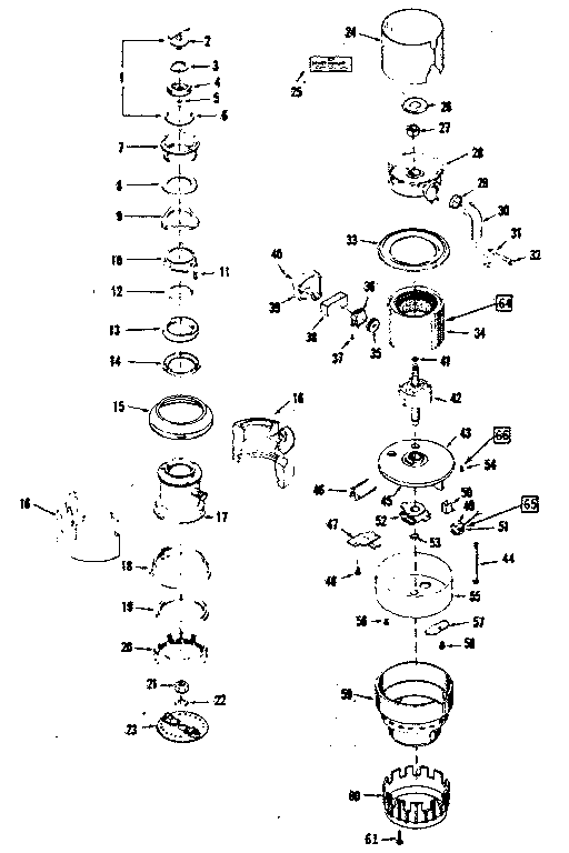 Kenmore 17566550 replacement parts diagram