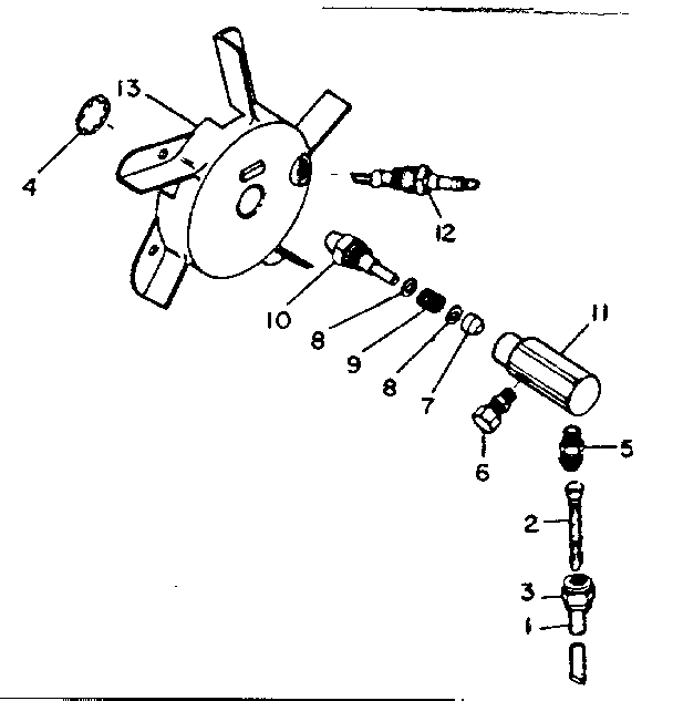 Kenmore 583406130 burner head assembly diagram