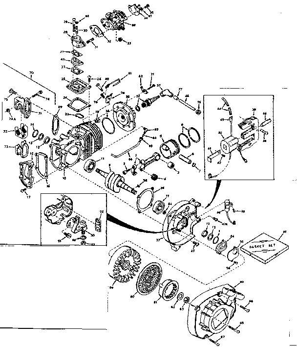 Craftsman 917351140 engine diagram