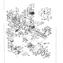 Craftsman 91799420 basic engine diagram