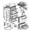 Kenmore 1034063210 body section diagram
