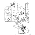 Kenmore 1106605754 water system diagram