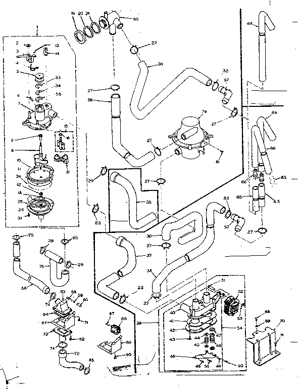 Kenmore 1106604950 water system diagram