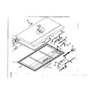 Kenmore 198617241 door parts diagram