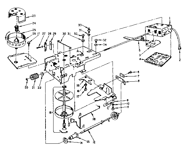 LXI 52843220000 uhf tuner diagram