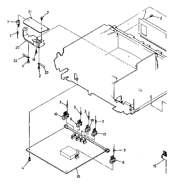 LXI 56453060902 rear & bottom side parts diagram