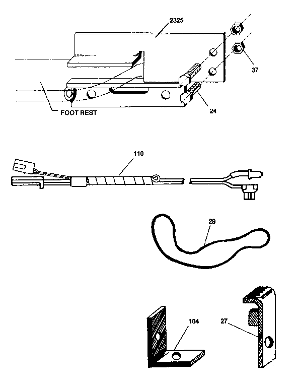 Craftsman 180260220 mounting kit 180.260230 diagram