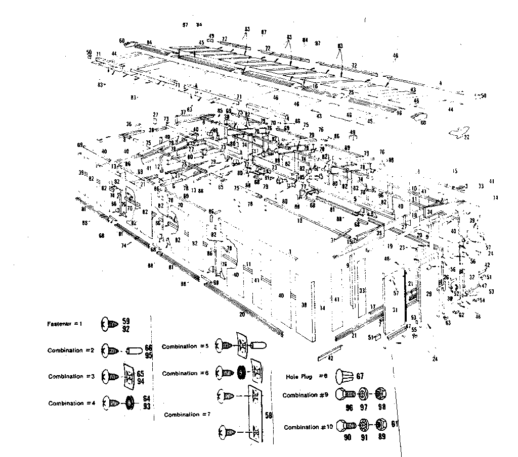 Sears 696608561 replacement parts diagram