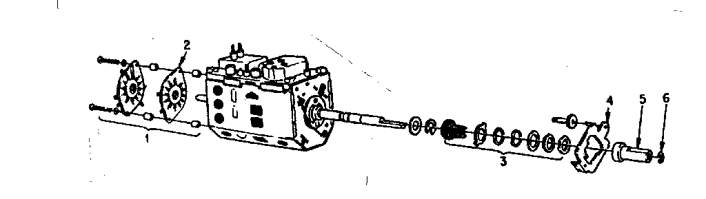 LXI 52840590304 clutch and gear assembly diagram