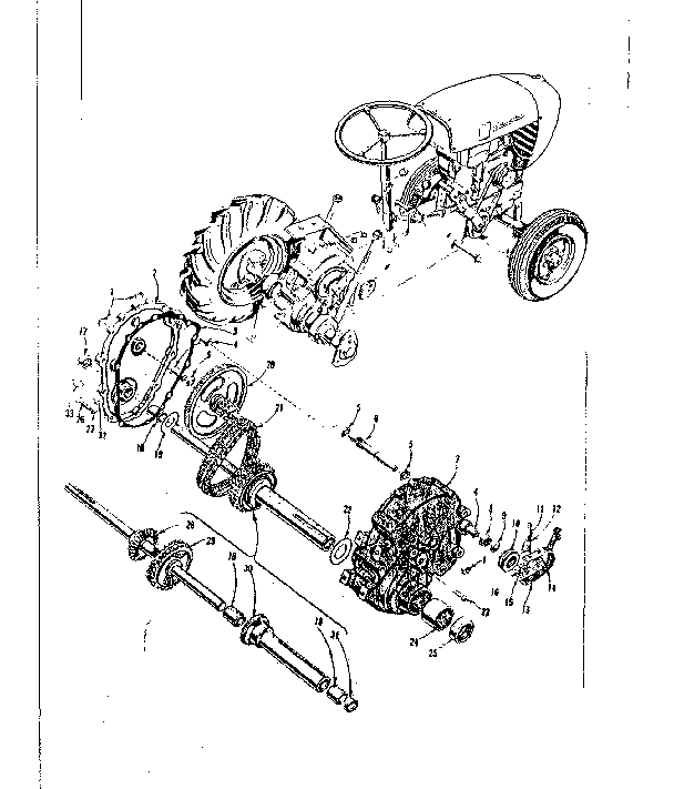 Craftsman 91760602 transmission diagram