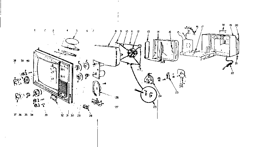 LXI 52841950320 cabinet diagram