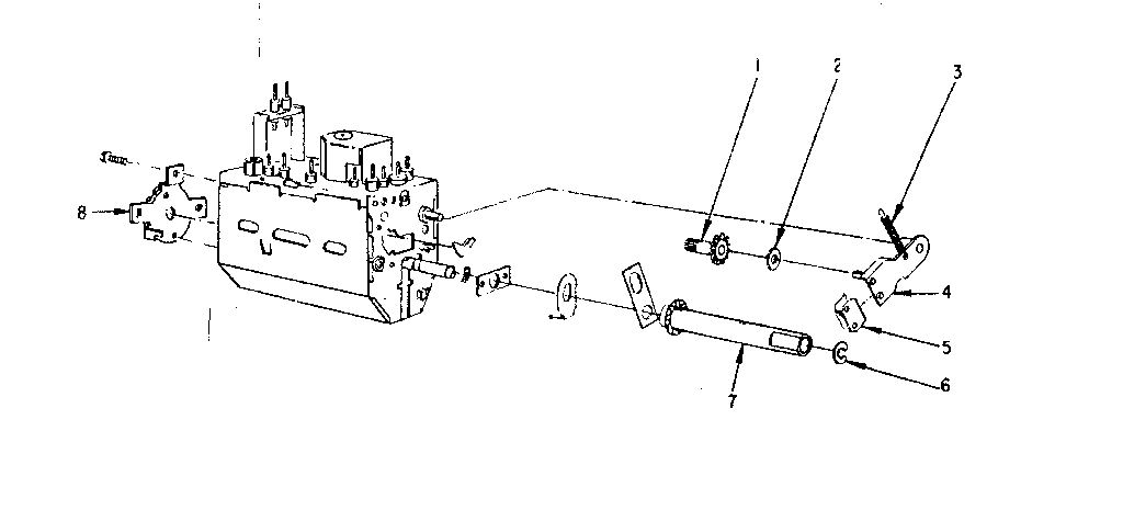 LXI 52841950320 vhf tuner replacement part no. 96-163 (95-490-6) diagram
