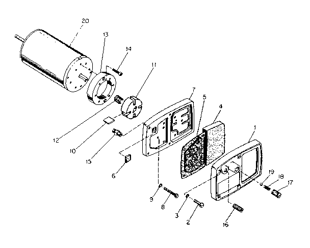Craftsman 40414 motor diagram