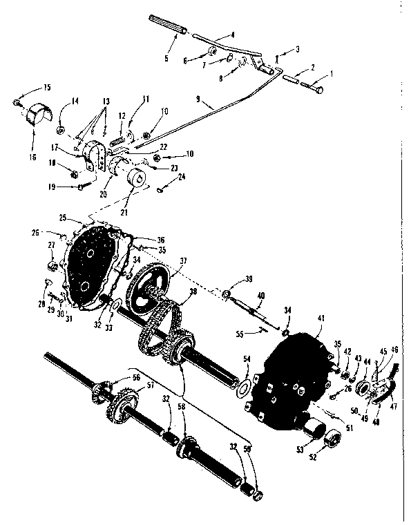 Craftsman 91760629 axle diagram
