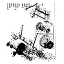 Craftsman 91760623 idler and braking assemblies diagram