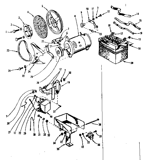 Craftsman 91760623 electrical system diagram