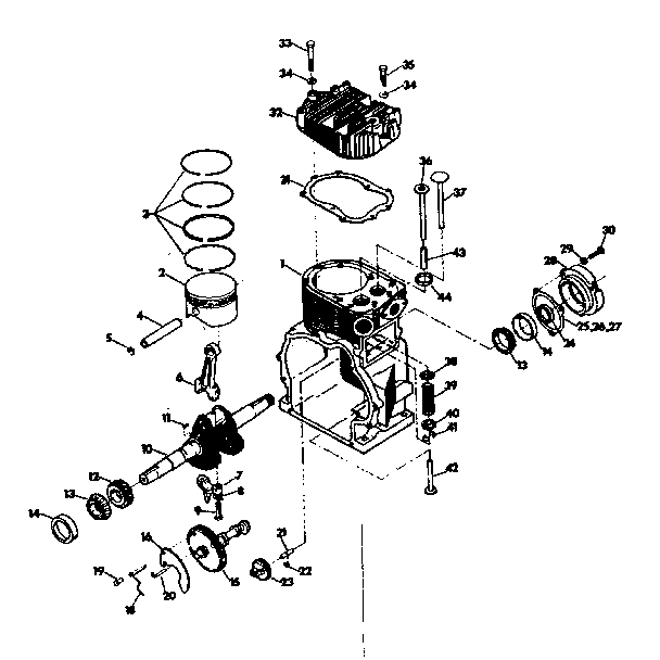 Generac 6246-1 engine diagram