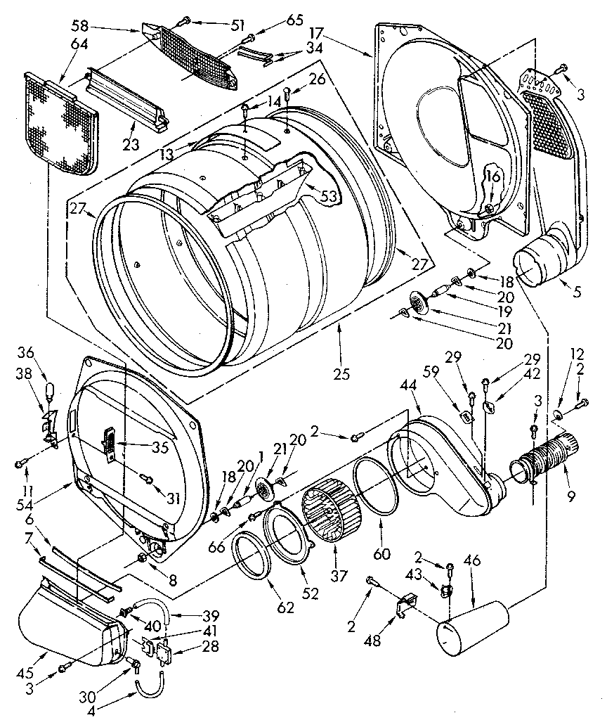 Kenmore 11087994800 bulkhead diagram