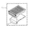 Kenmore 11087994500 dry rack diagram