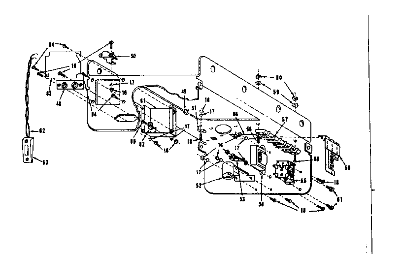 Craftsman 13966300 chassis assembly diagram