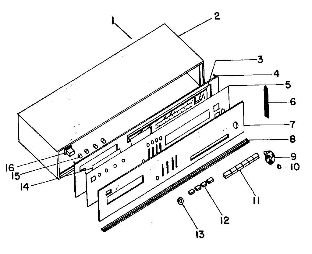 LXI 13291350200 cabinet & miscellaneous diagram