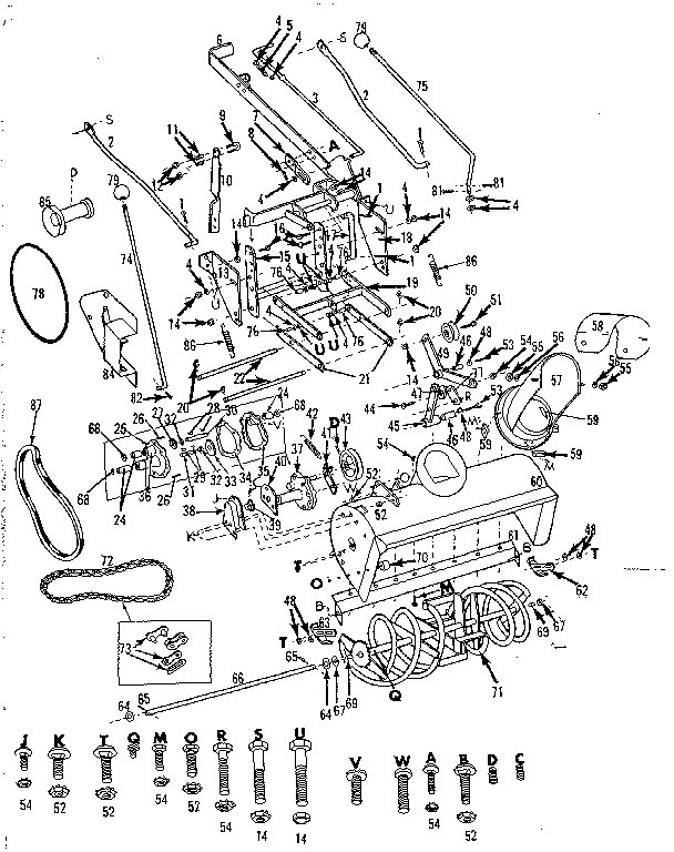 Craftsman 91780470 replacement parts diagram
