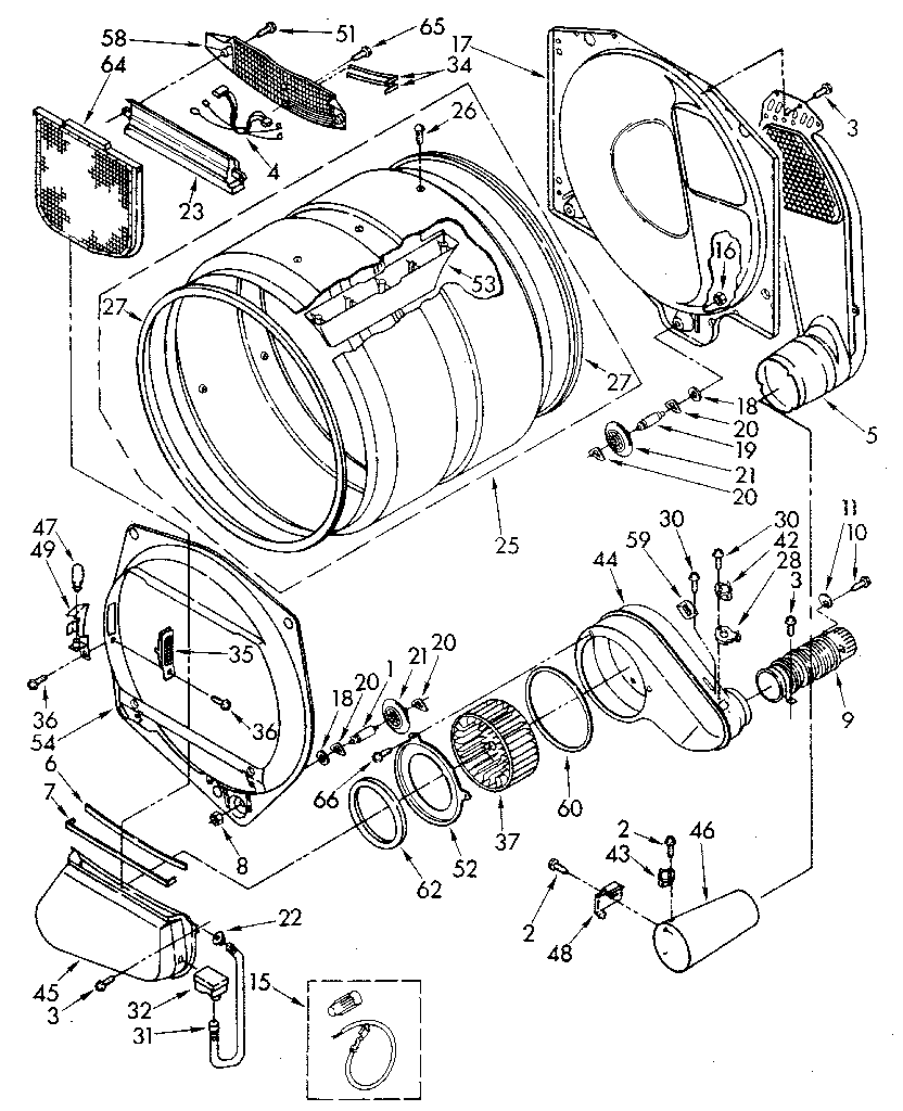 Kenmore 11087983700 bulkhead diagram