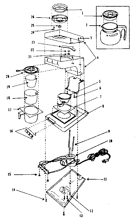 Kenmore 360679401 replacement parts diagram