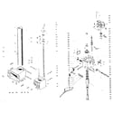 Emco MAXIMAT V10-P vertical column and spindle assembly diagram