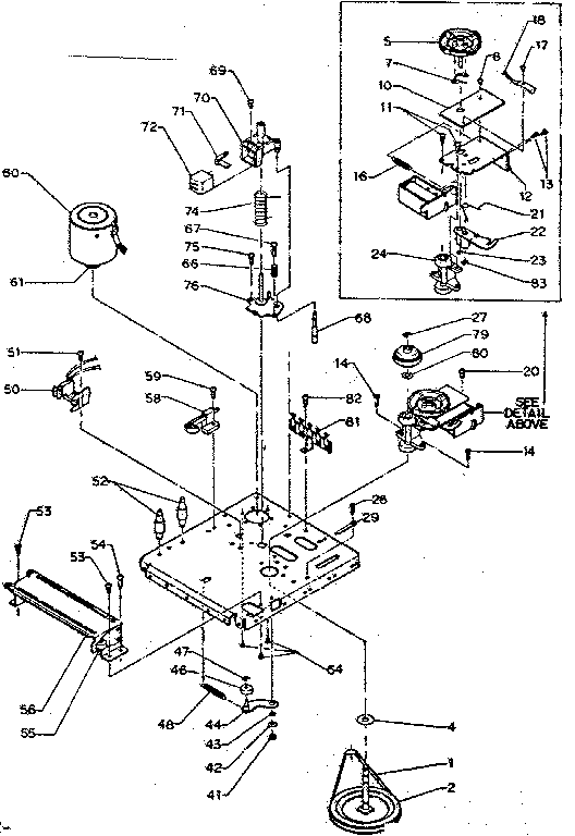 LXI 13291427900 8-track mechanism (az 2017051-1) diagram