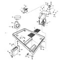 Kenmore 5629947310 oven base assembly diagram