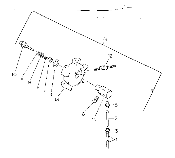 Kenmore 583406140 burner head assembly diagram