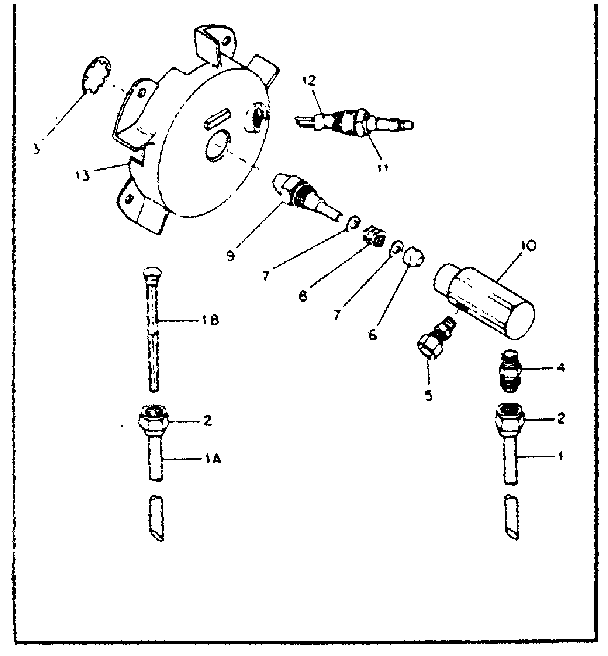 Kenmore 583409040 burner head assembly diagram